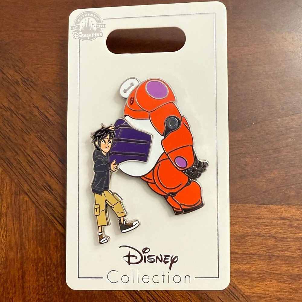 Disney Pin of Baymax and Hero from Big Hero 6!